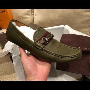 Gucci Horsebit Driving Loafer - Men’s 9 1/2